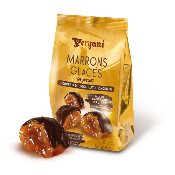 Marrons Glaces ricoperti in pezzi