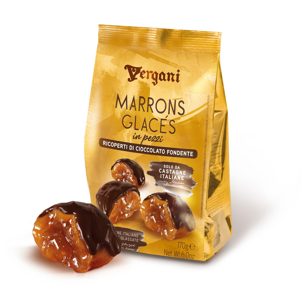 Marrons Glaces ricoperti in pezzi
