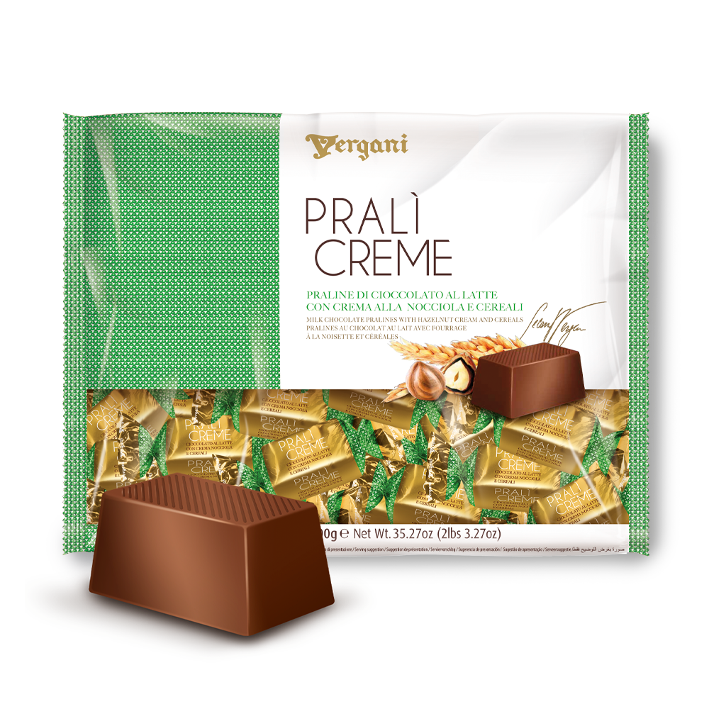 Pralicrème Nocciola e Cereali