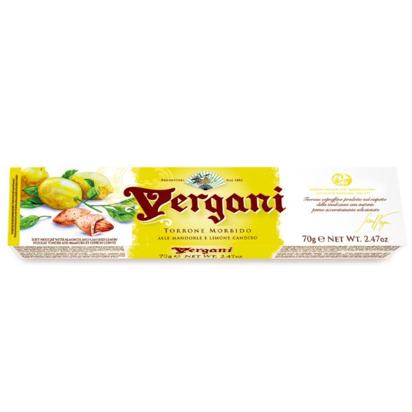 Stecca morbida alle mandorle e Limone candito