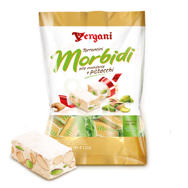 Torroncini Morbidi ai Pistacchi