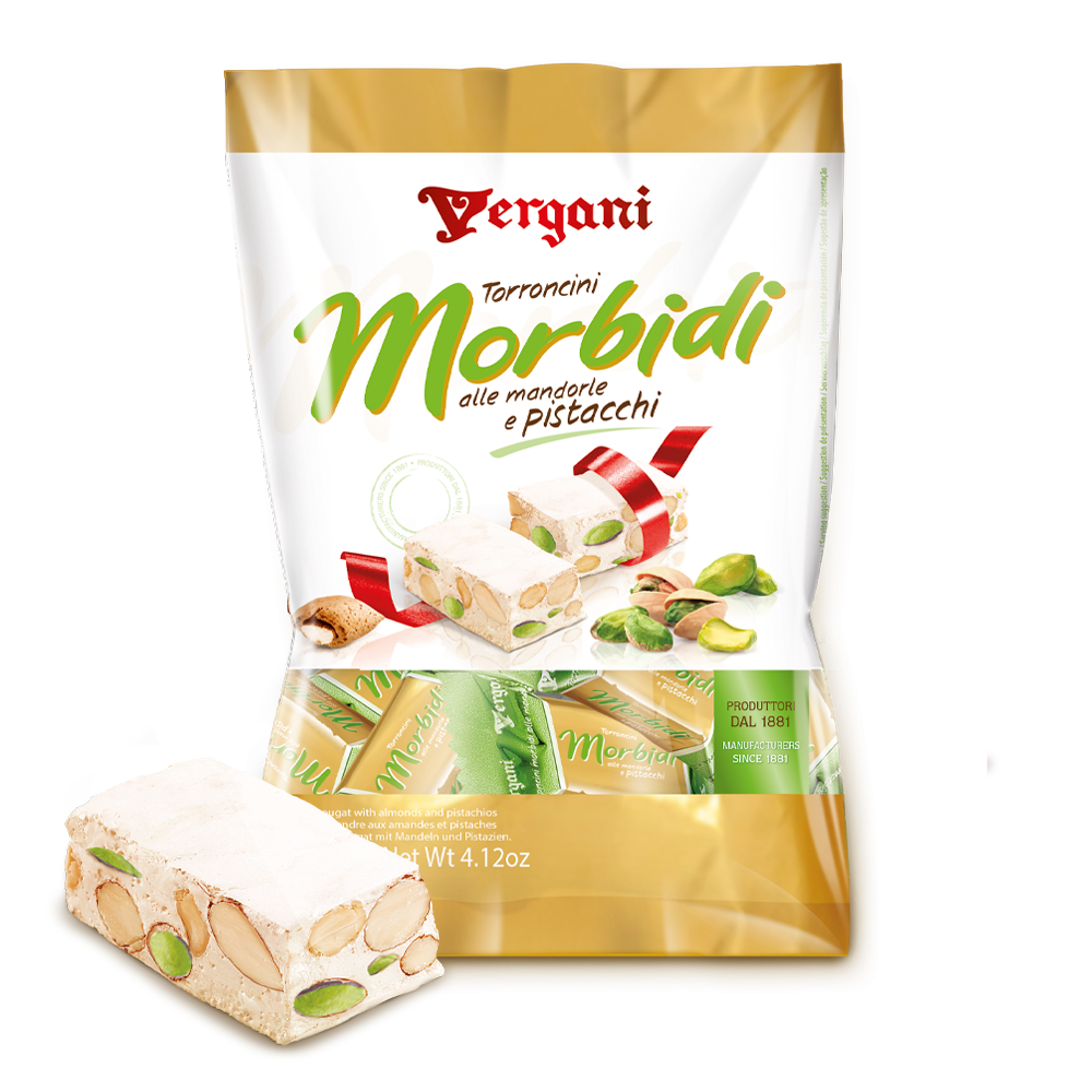 Torroncini Morbidi ai Pistacchi