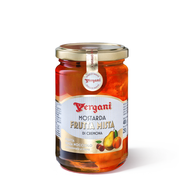 Vergani Mostarda - spicy candied fruit mix