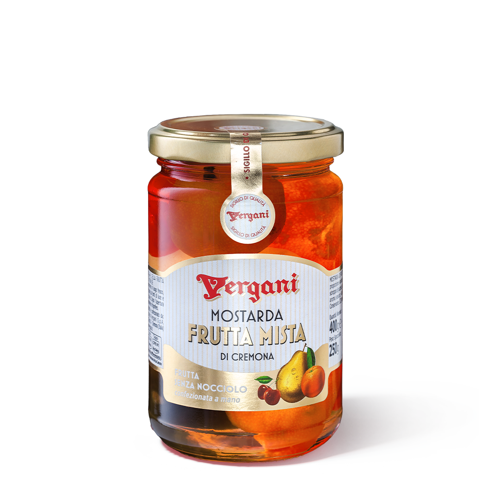 Vergani Mostarda - spicy candied fruit mix